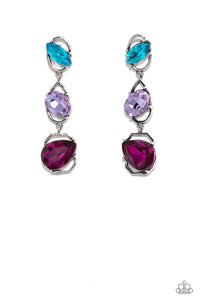 Dimensional Dance Multi Post Earrings - Jewelry by Bretta