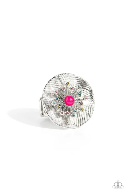 Seriously SUNBURST Pink Ring - Jewelry by Bretta