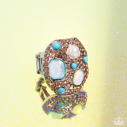 Active Artistry Blue Ring - Jewelry by Bretta