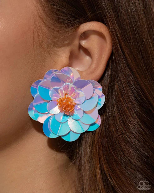 Floating Florals Multi Post Earrings - Jewelry by Bretta