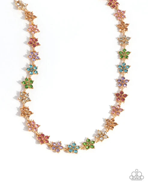 Floral Field Multi Necklace and Bracelet Set - Jewelry by Bretta
