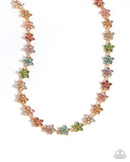 Floral Field Multi Necklace and Bracelet Set - Jewelry by Bretta