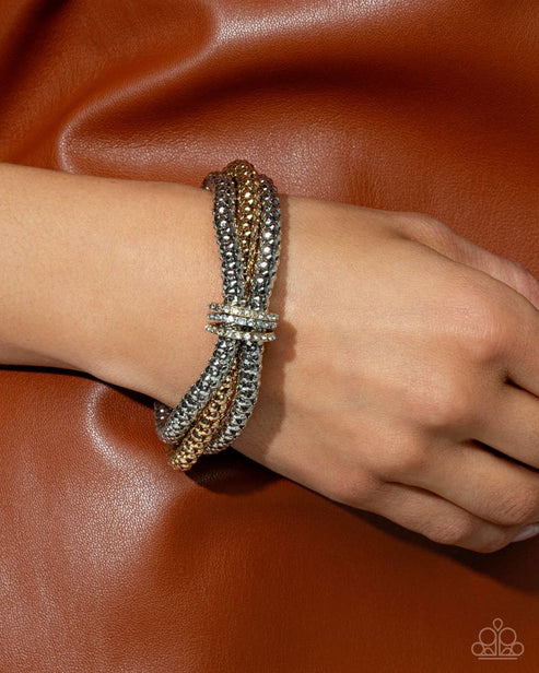 Faceted Facade Multi Bracelet - Jewelry by Bretta