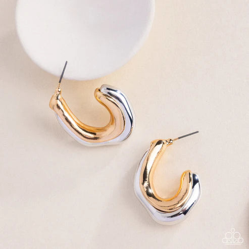 Metallic Multicolored Multi Earrings - Jewelry by Bretta