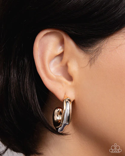 Metallic Multicolored Multi Earrings - Jewelry by Bretta