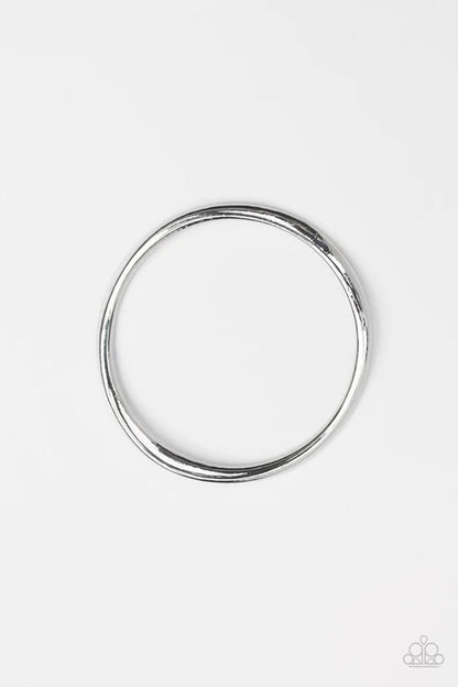 Awesomely Asymmetrical Silver Bracelet 