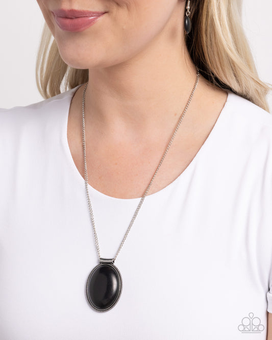 Southwest Showdown Black Necklace - Jewelry by Bretta