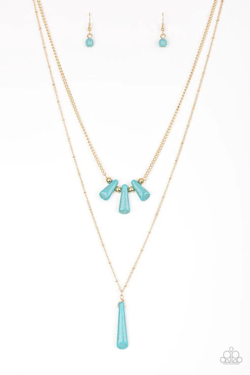 Basic Groundwork Blue Necklace - Jewelry by Bretta