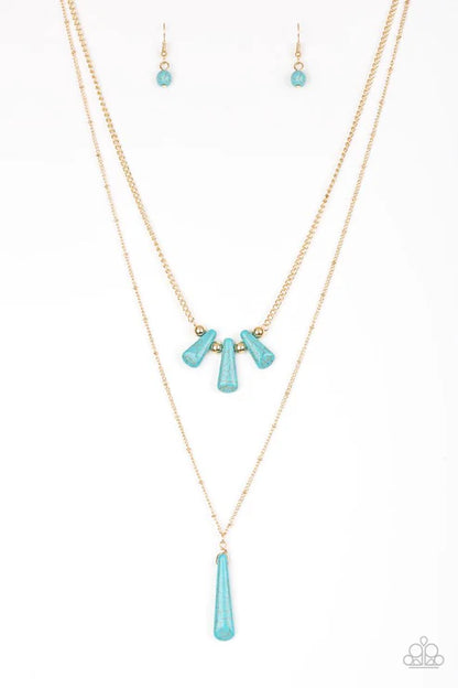 Basic Groundwork Blue Necklace - Jewelry by Bretta