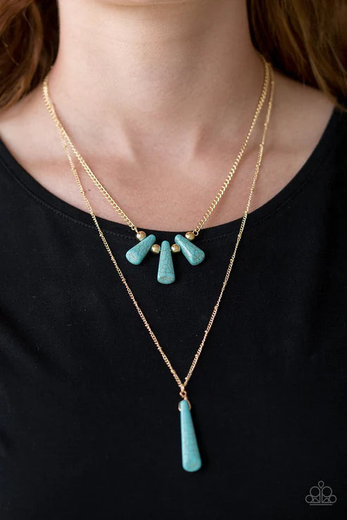 Basic Groundwork Blue Necklace - Jewelry by Bretta