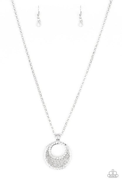 Net Worth White Necklace - Jewelry by Bretta