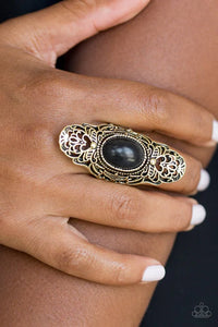 Ego Trippin Brass Ring - Jewelry by Bretta