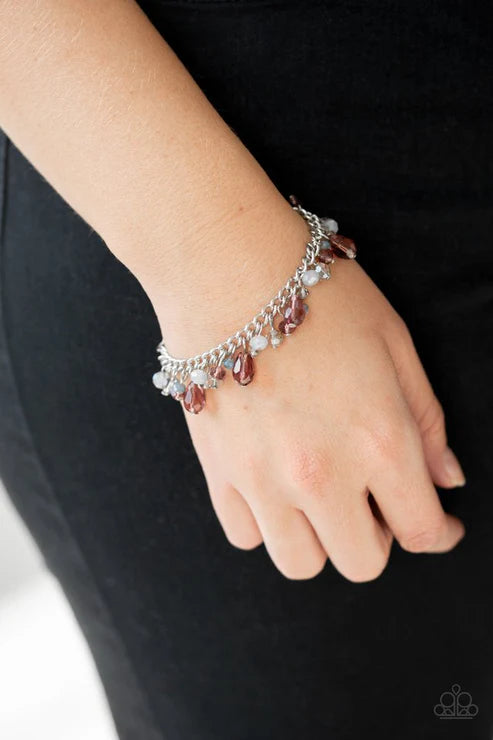 Catwalk Crawl Purple Bracelet 