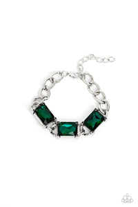 Radiating Review Green Set - Jewelry by Bretta