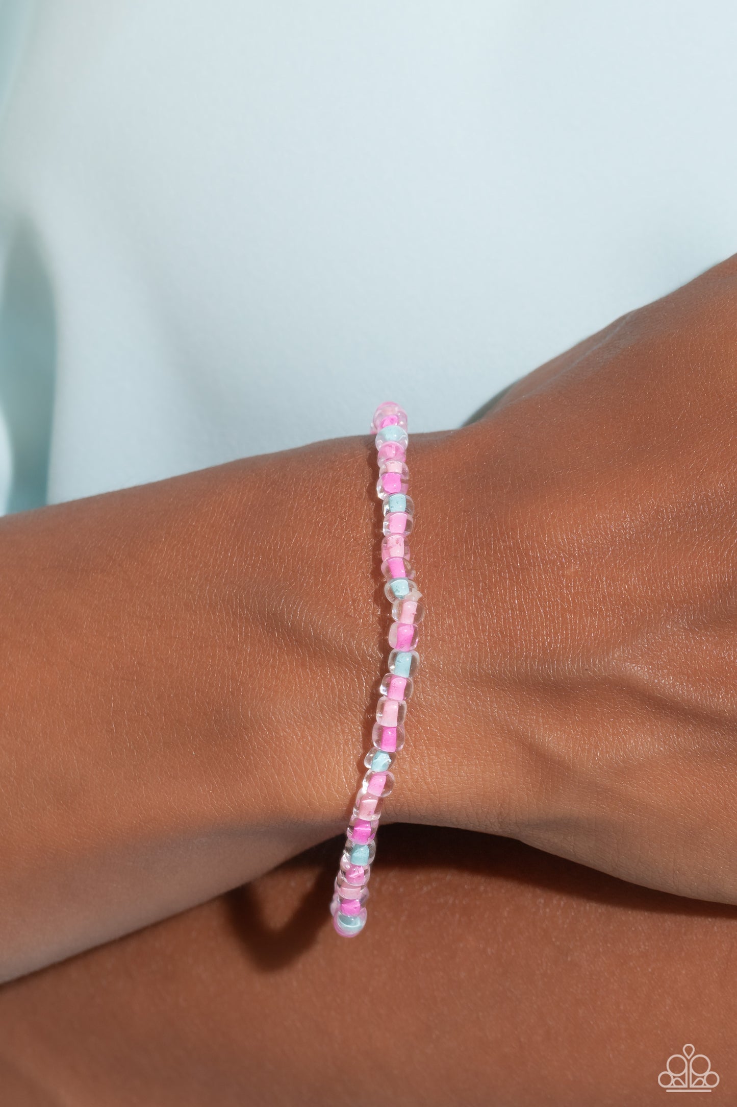 Colorfully GLASSY Pink Set - Jewelry by Bretta