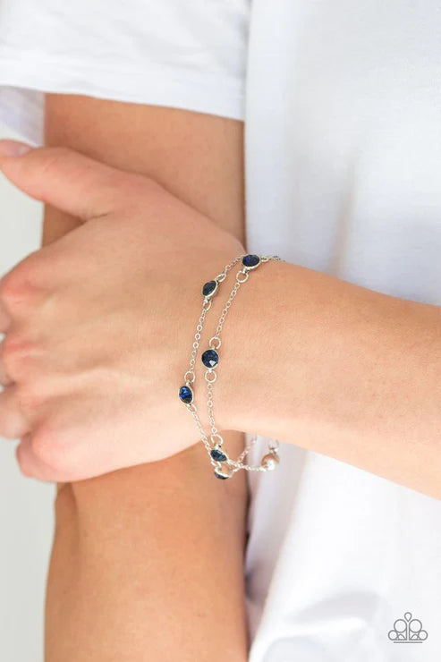 Spotlight Starlight Blue Bracelet - Jewelry by Bretta