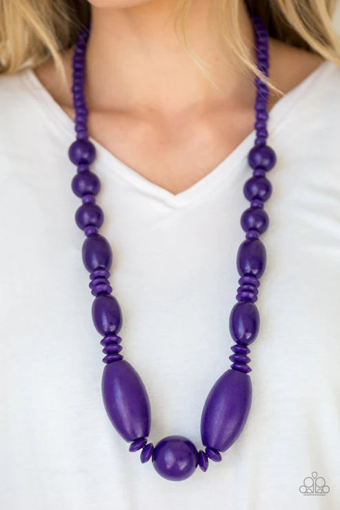 Summer Breezin - Purple ♥ Necklace