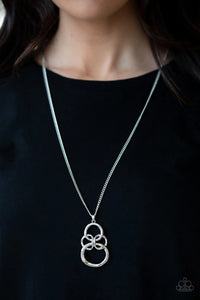 Courageous Contour Silver Necklace - Jewelry by Bretta