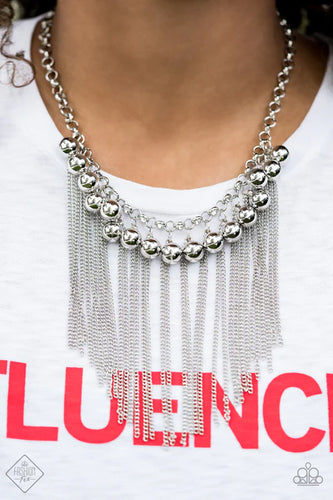 Powerhouse Prowl Silver Necklace - Jewelry by Bretta