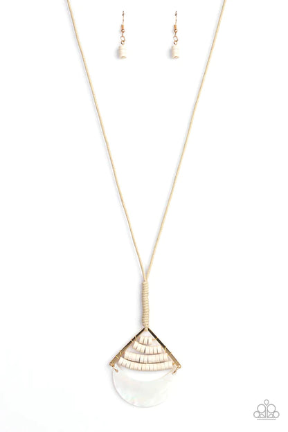  Beach Beam Gold Necklace - Jewelry by bretta