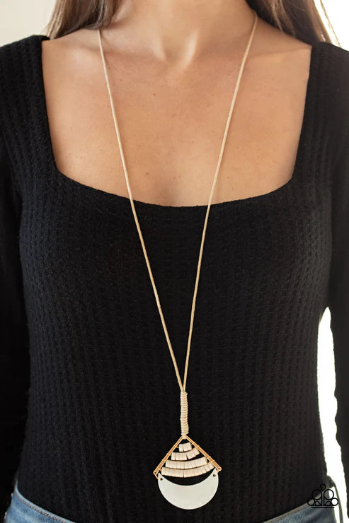  Beach Beam Gold Necklace - Jewelry by bretta