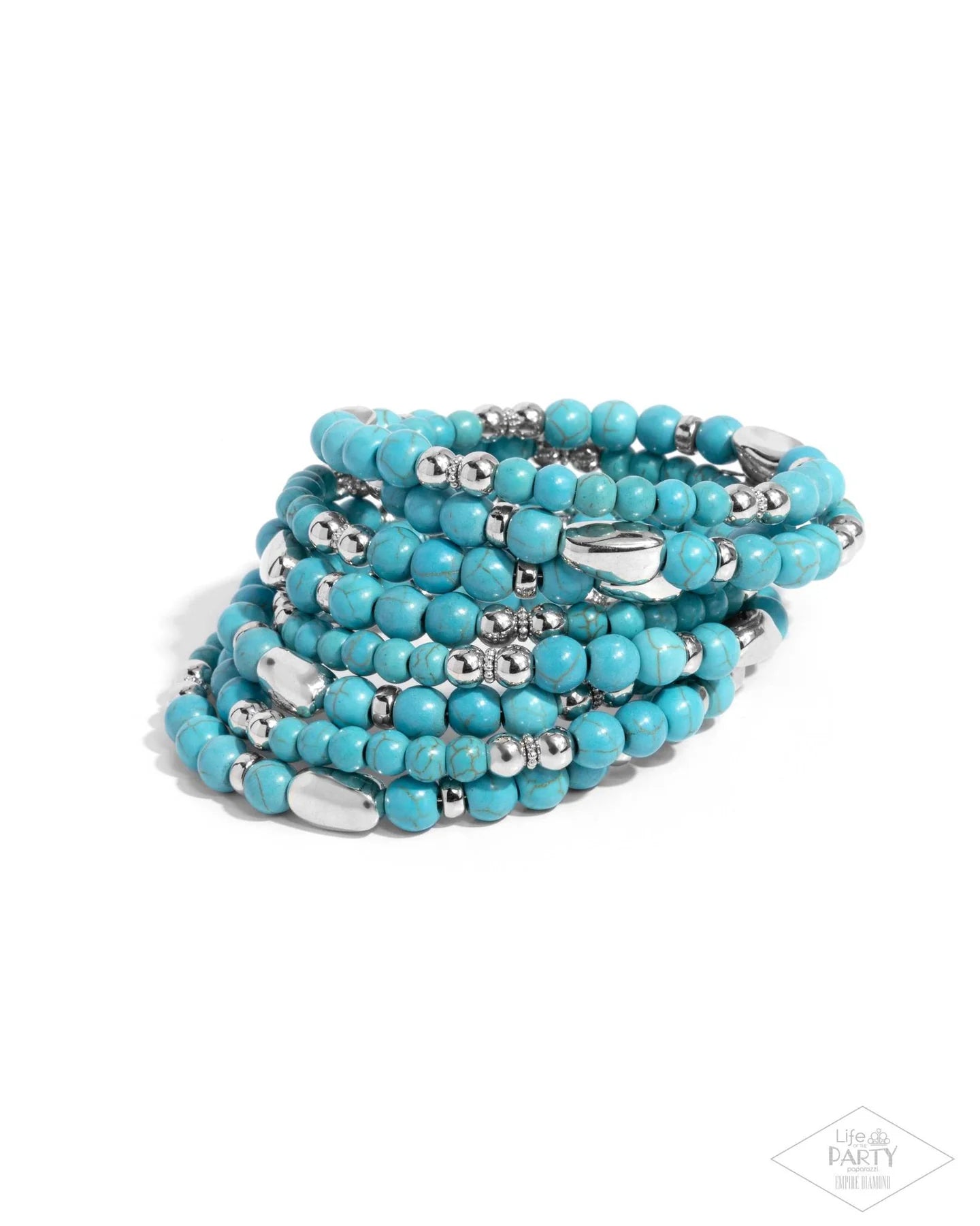 Party Crusher Blue Zi Bracelet - Jewelry by Bretta