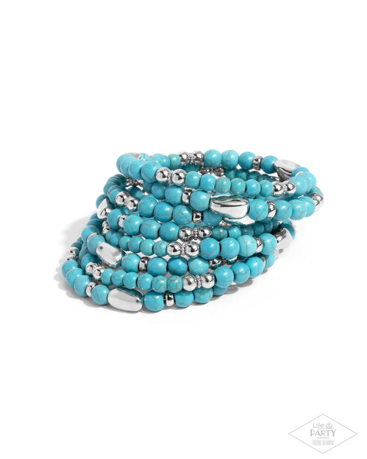 Party Crusher Blue Zi Bracelet - Jewelry by Bretta
