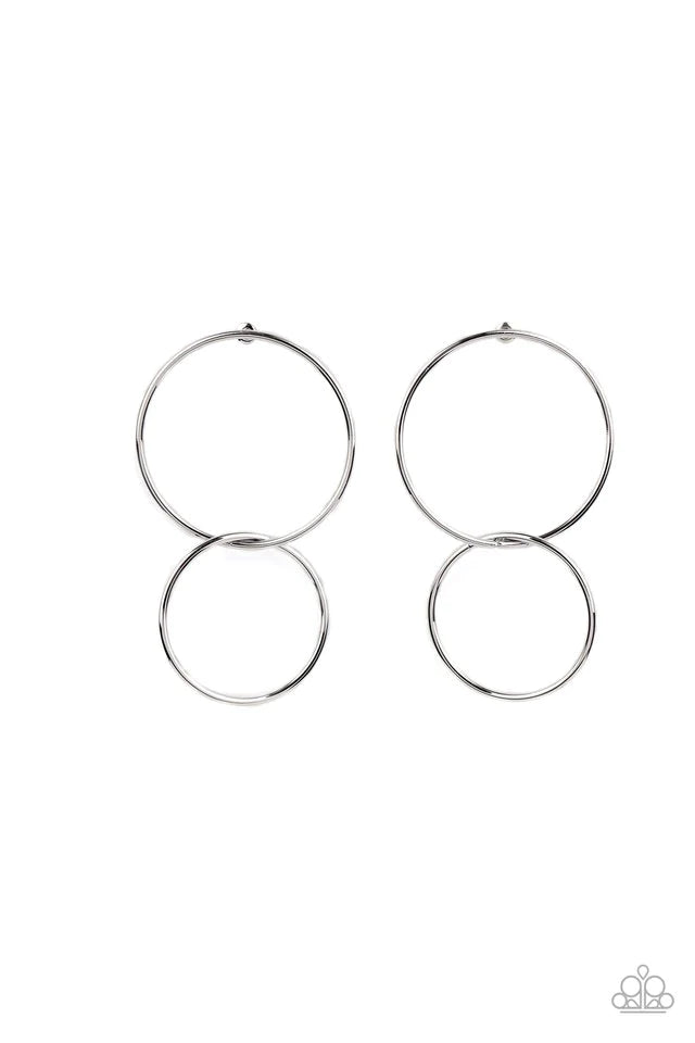 City Simplicity Silver Earrings - Jewelry by Bretta