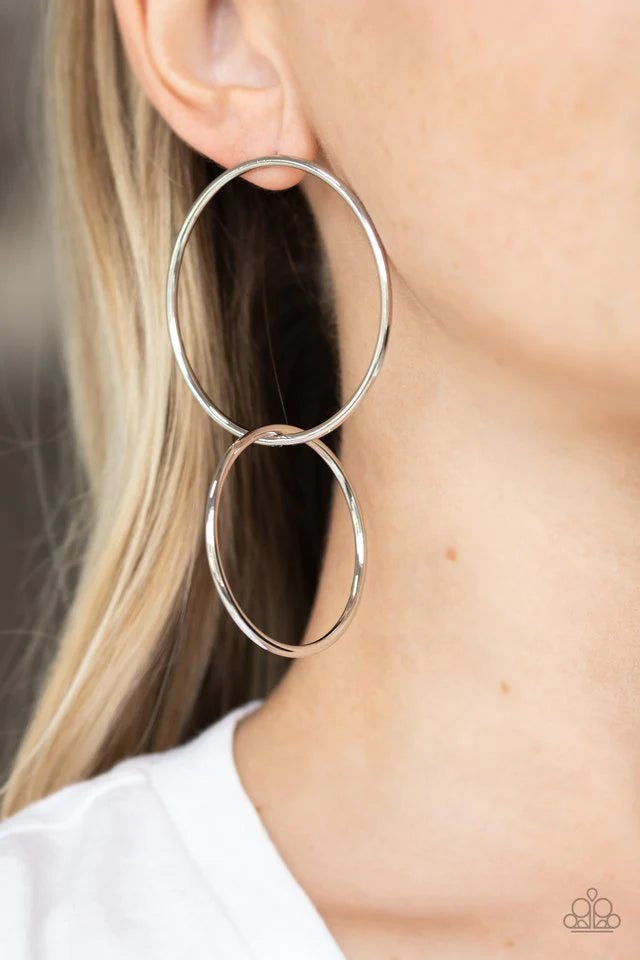 City Simplicity Silver Earrings - Jewelry by Bretta