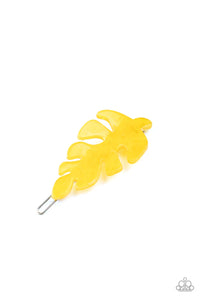 LEAF Your Mark Yellow Hair Clip - Jewelry by Bretta