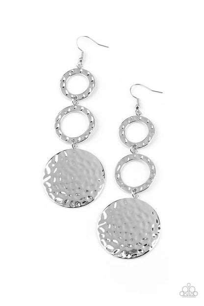 Blooming Baubles Silver Earrings 
