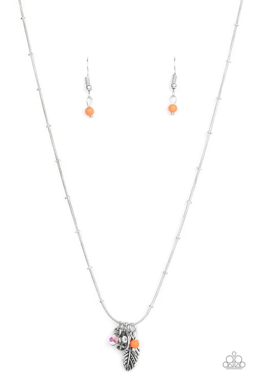 Wildly WANDER-ful Orange Necklace