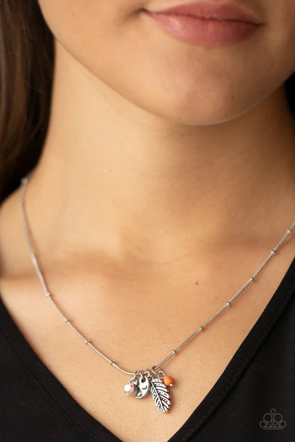Wildly WANDER-ful Orange Necklace