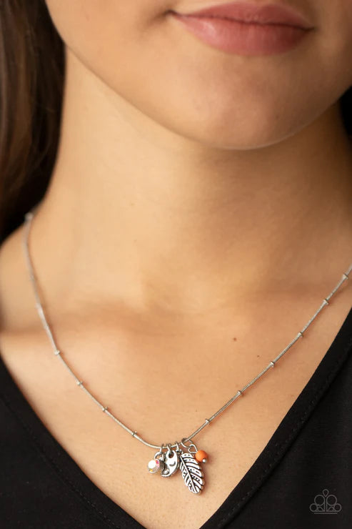 Wildly WANDER-ful Orange Necklace