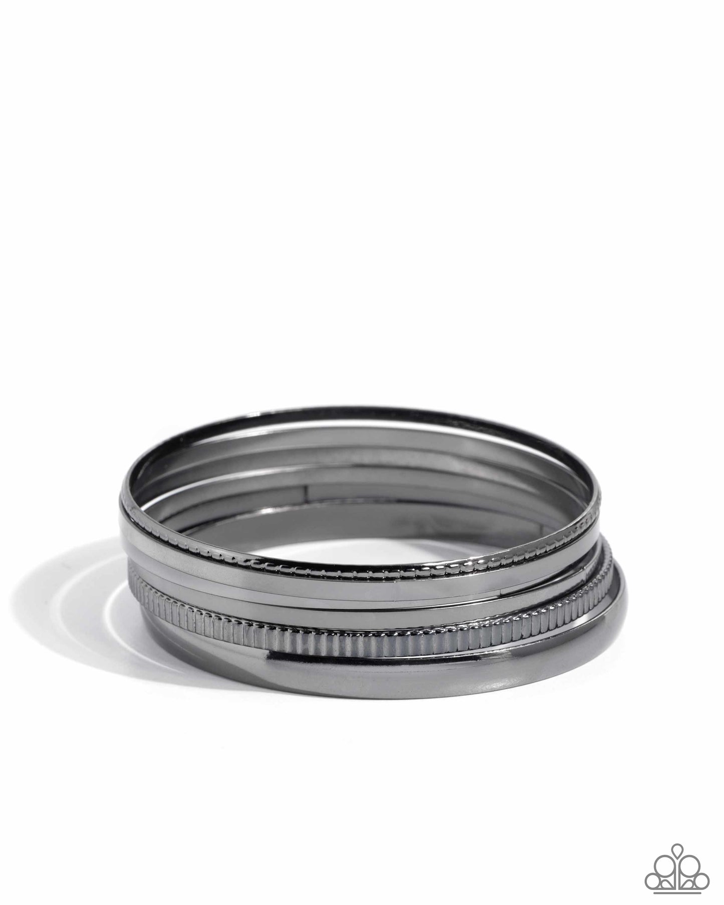 Gliding Gleam Black Bracelet