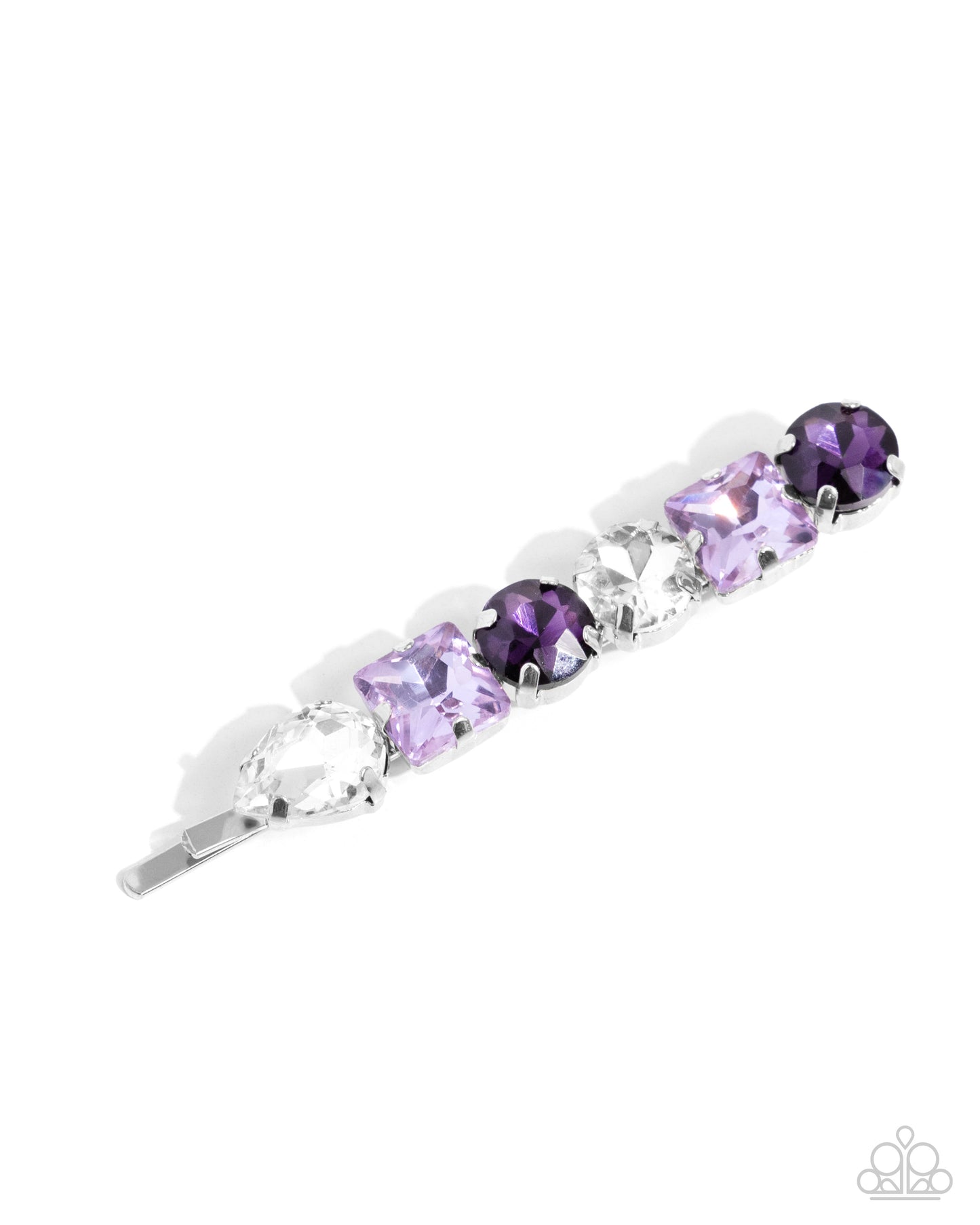 Emblazoned Elegance Purple Hair Clip - Jewelry by Bretta