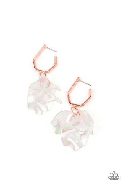 Jaw-Droppingly Jelly Copper Earrings