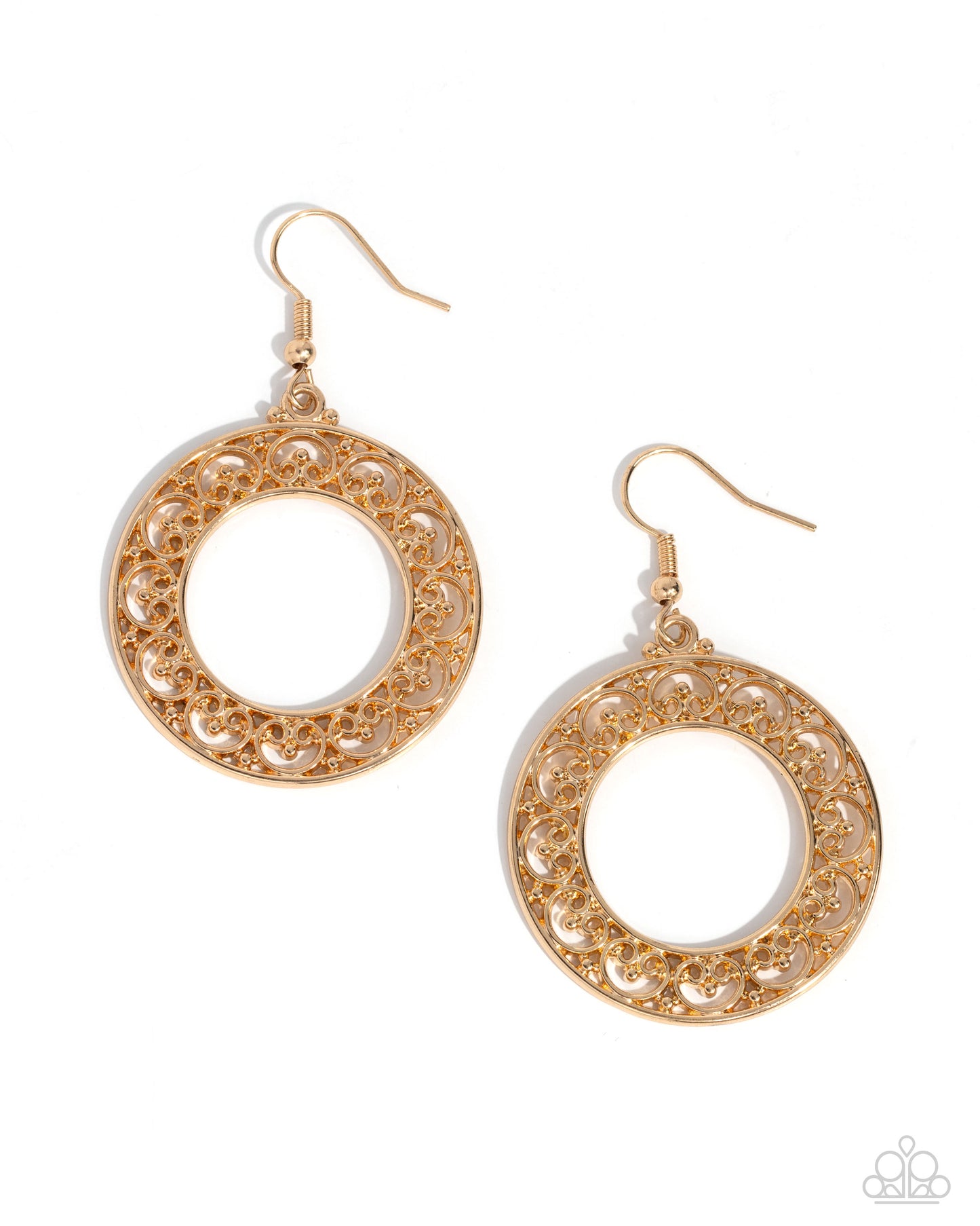 Vineyard Valentine Gold Earrings - Jewelry by Bretta