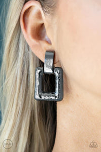 15 Minutes of FRAME Black Clip-On - Jewelry by Bretta