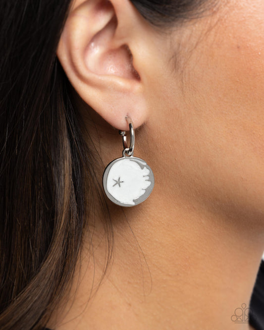 South Star White Earrings - Jewelry by Bretta