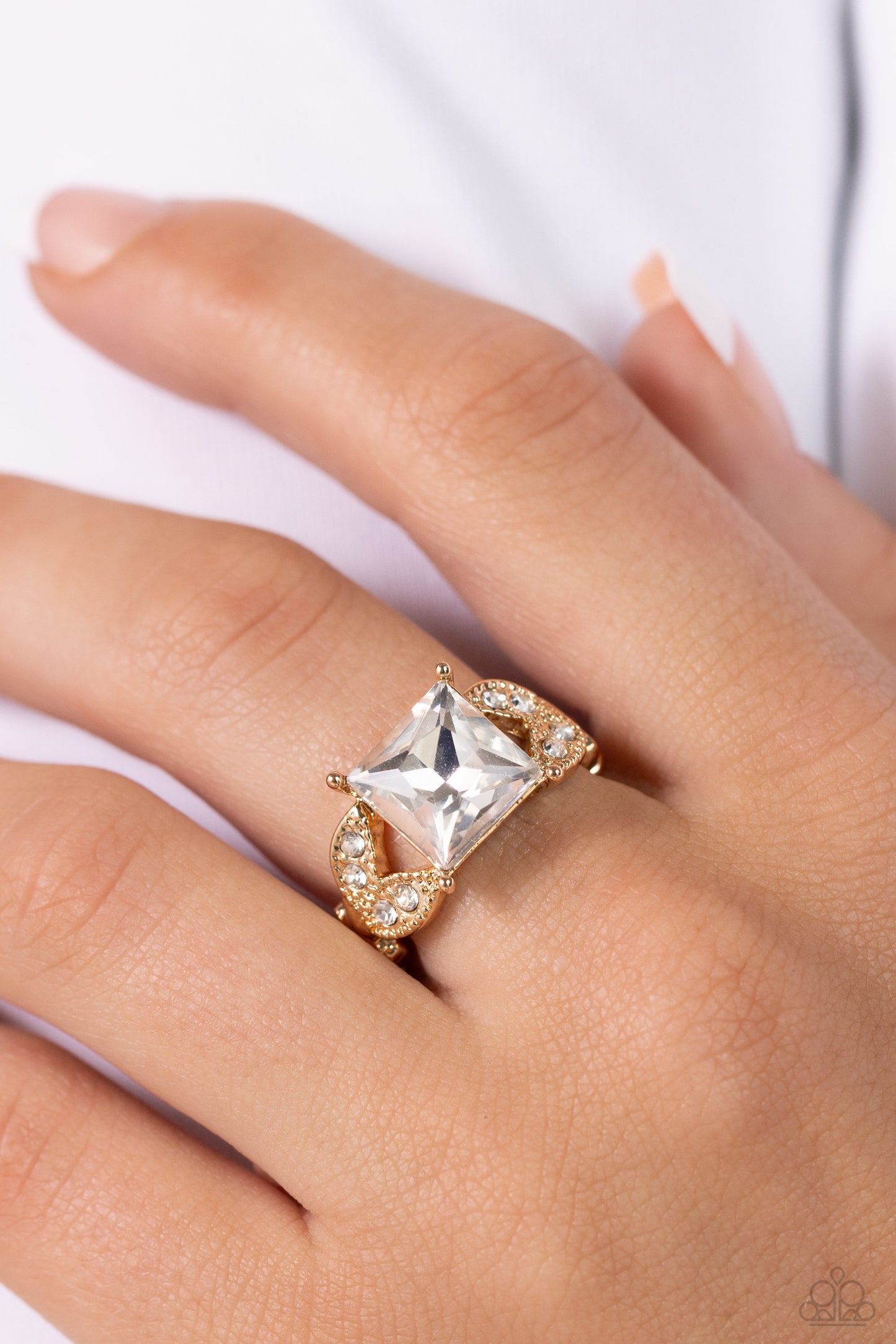 Deluxe Drama Gold Ring - Jewelry by Bretta