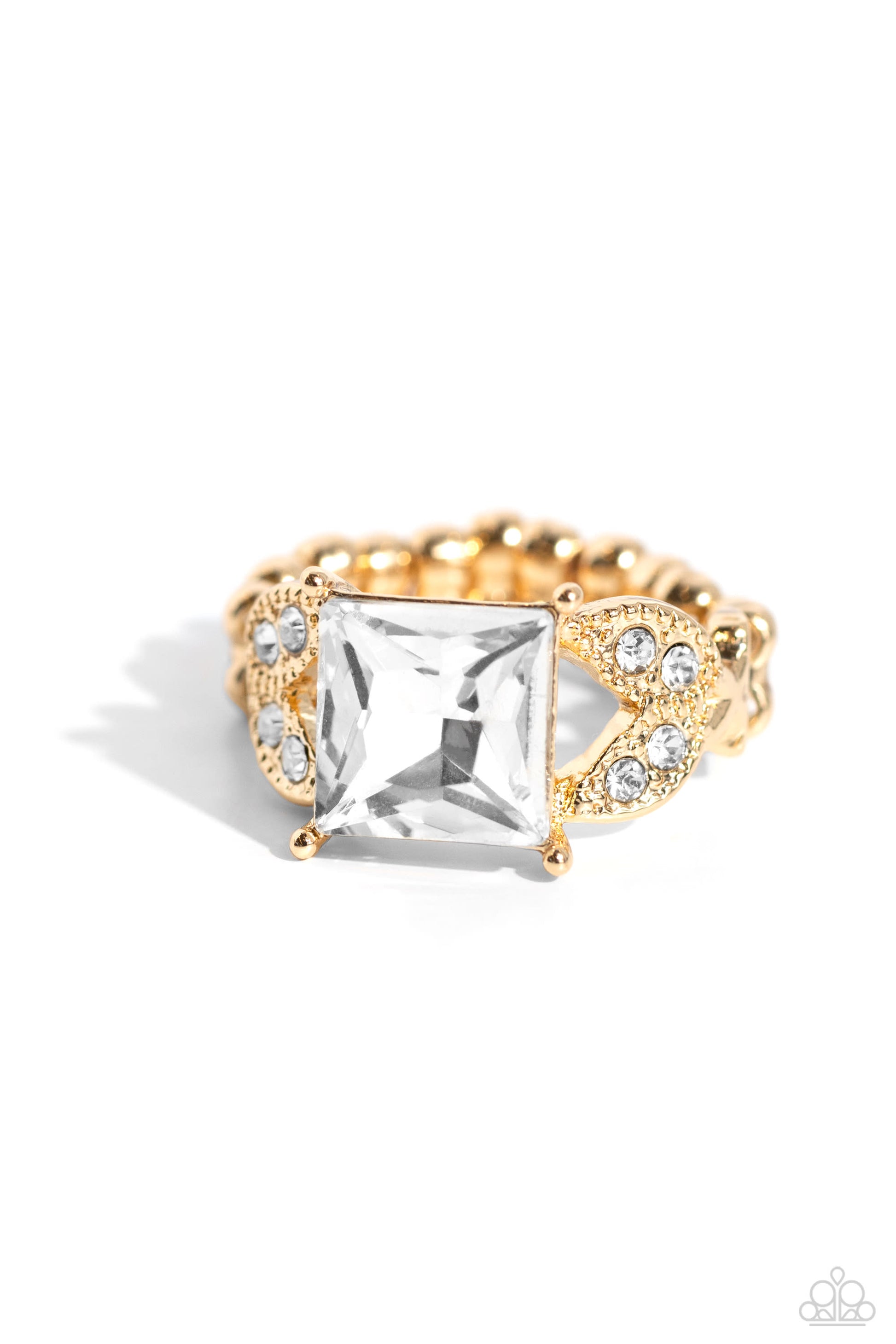 Deluxe Drama Gold Ring - Jewelry by Bretta