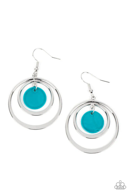 Mai Tai Tango Blue Earrings