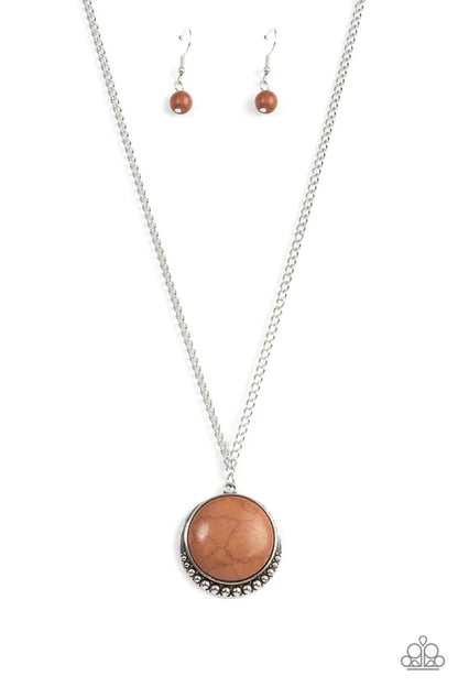 Mojave Moon Brown Necklace