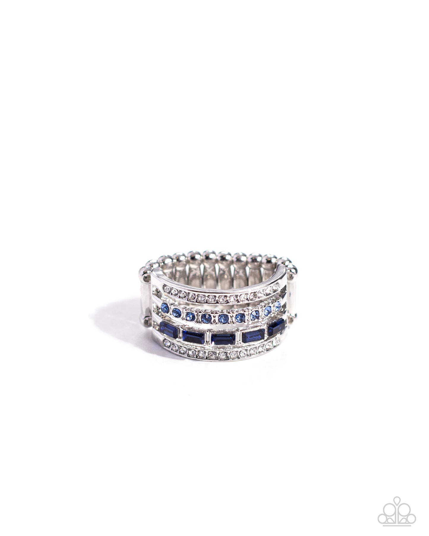 Trailblazing Bling Blue Ring - Jewelry by Bretta