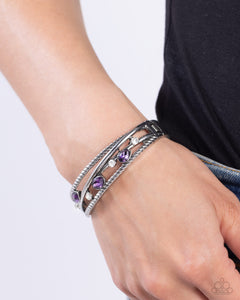 Bonus Bling Purple Bracelet - Jewelry by Bretta