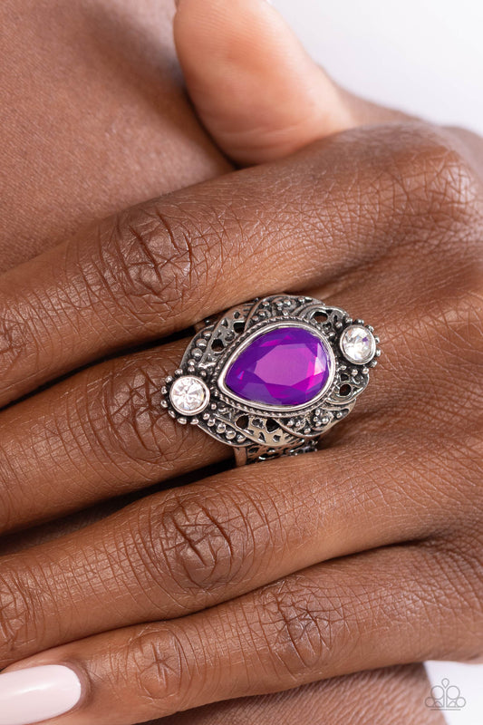 Mystical Mania Purple Ring - Jewelry by Bretta
