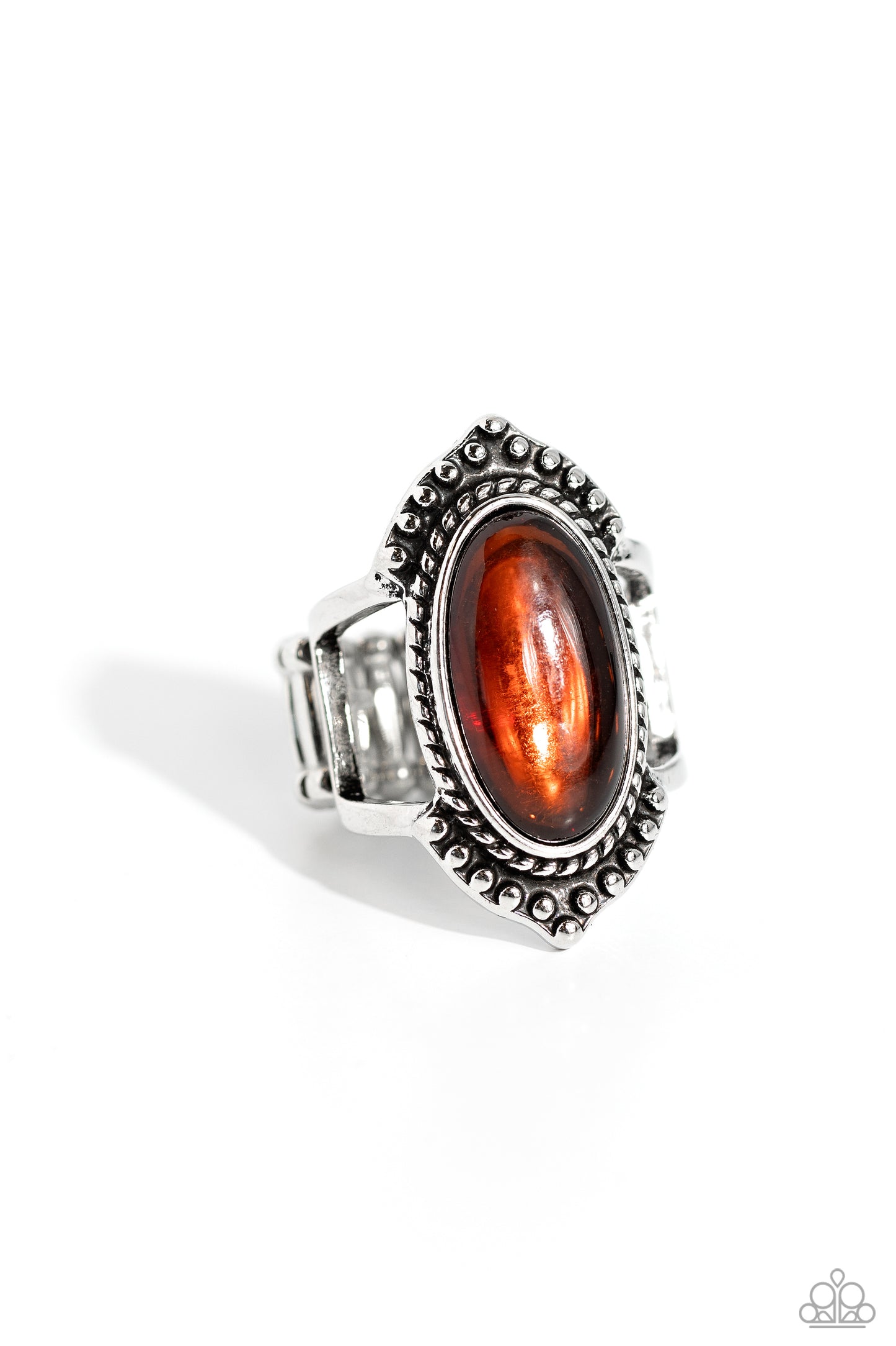 Coquettishly Casablanca Brown Ring - Jewelry by Bretta