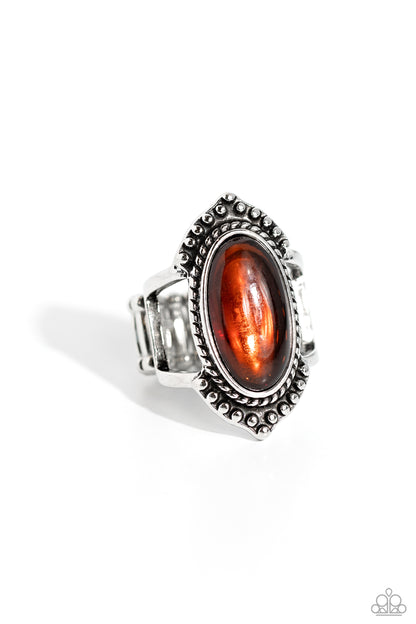 Coquettishly Casablanca Brown Ring - Jewelry by Bretta