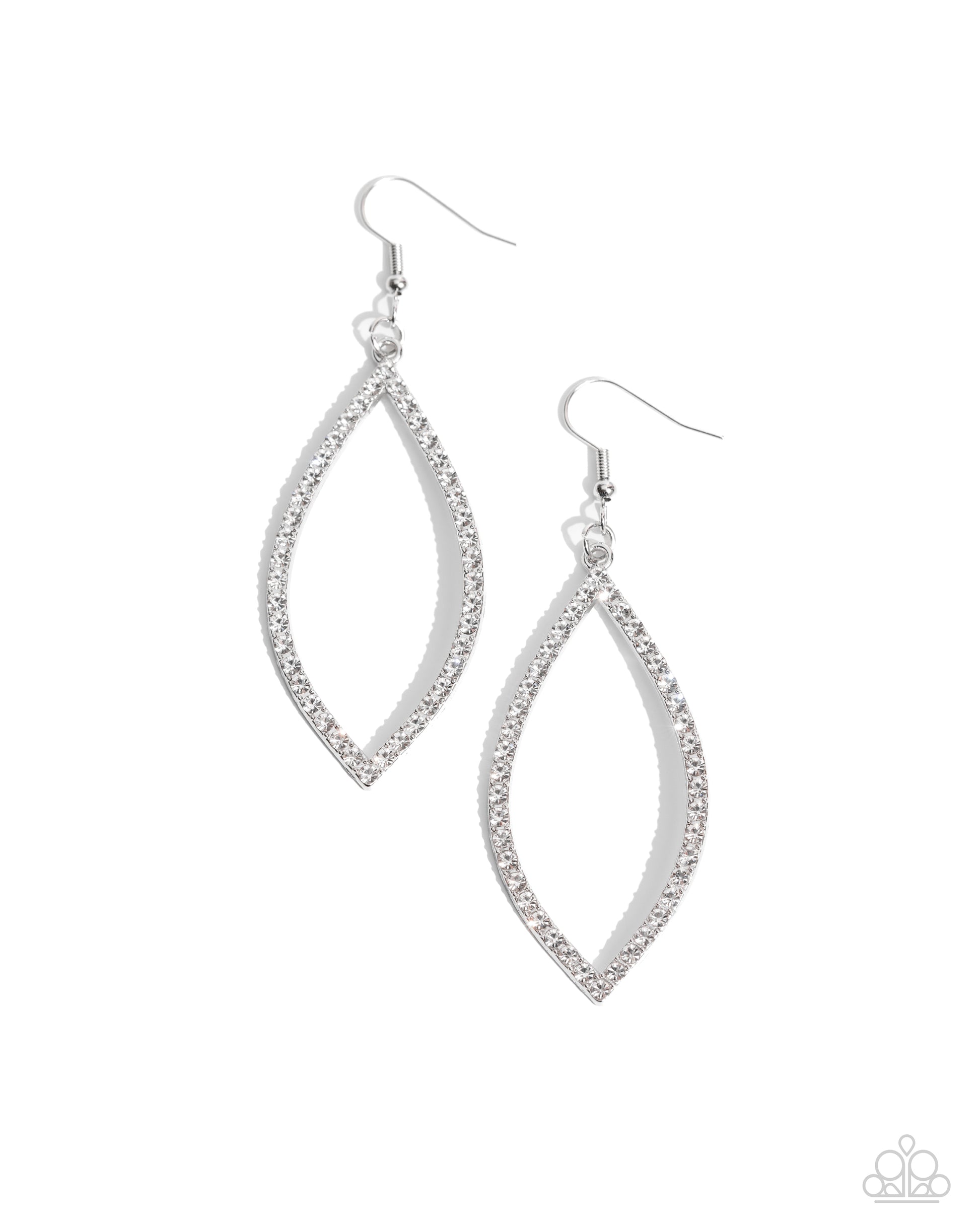 Prosperous Prospects White Earrings - Jewelry by Bretta
